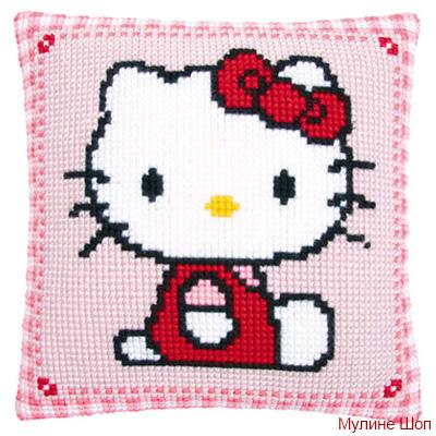 Набор для вышивания Подушка "Hello Kitty"