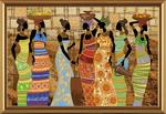 Набор для вышивания "Африканские красавицы"