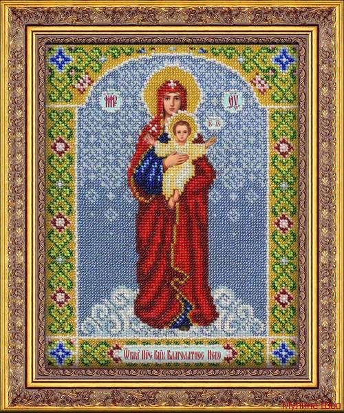 Набор для вышивания "Богородица Благодатное небо"