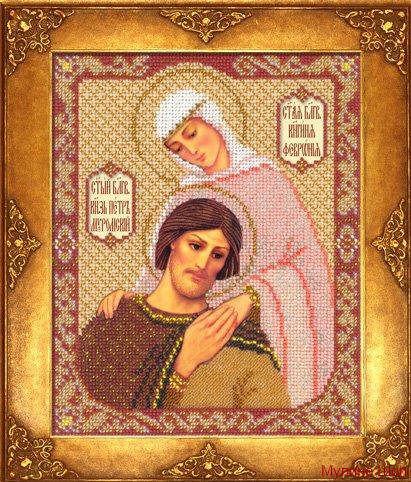 Набор для вышивания "Св. Петр и Феврония Муромские"