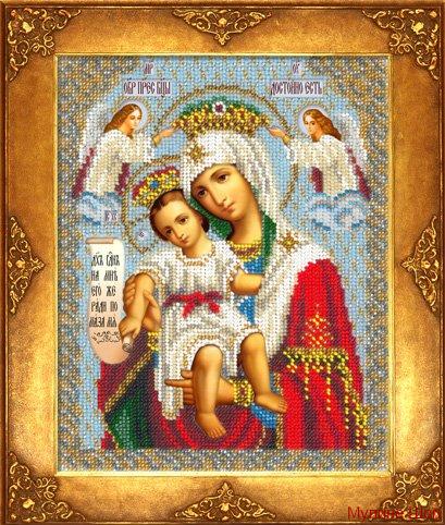 Набор для вышивания "Богородица Милующая"