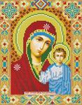 Алмазная мозаика "Икона Казанская Богородица"