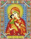 Алмазная мозаика "Икона Владимирская Богородица"