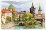 Канва с рисунком "Прага"