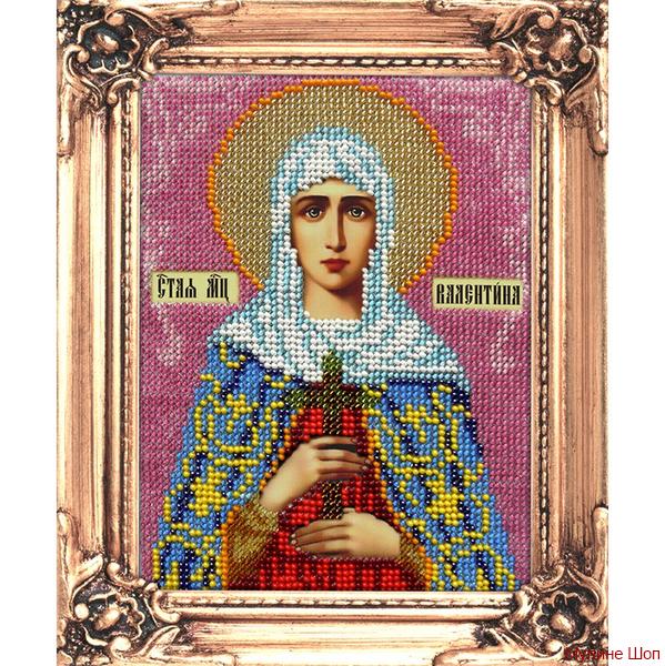Набор для вышивания Икона "Святая мученица Валентина"