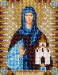 Набор для вышивания "Икона Святой преподобной Ангелины Сербской"