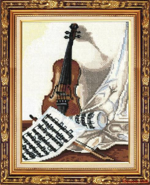 Набор для вышивания "Мелодия для скрипки"