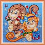 Набор для вышивания "Веселые обезьянки"