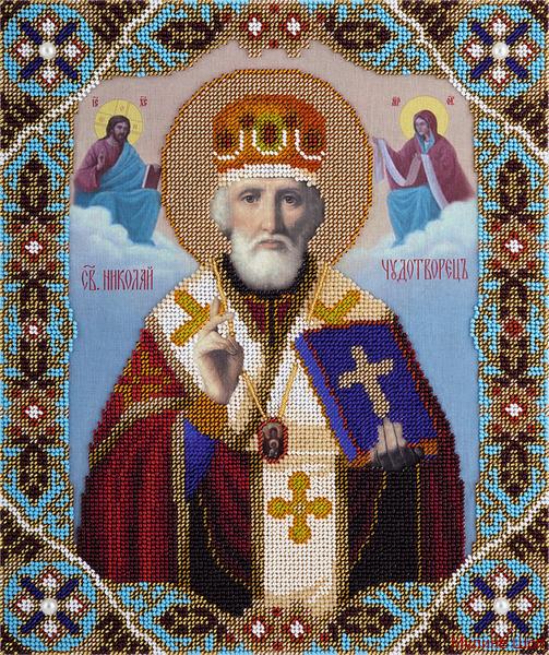 Набор для вышивания "Икона Святителя Николая Чудотворца Мирликийского"