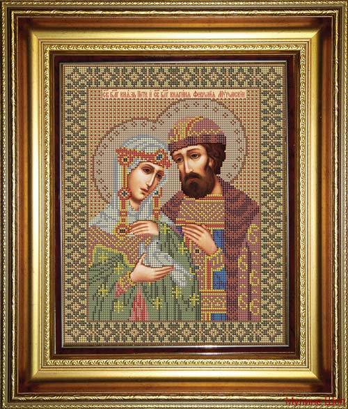 Набор для вышивания Икона "Св. Петр и Феврония Муромские"