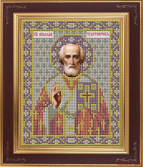 Набор для вышивания Икона "Святой Николай Чудотворец"