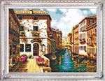 Алмазная мозаика "Канал в Венеции"