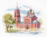 Набор для вышивания "Переславль-Залесский. Сорокосвятская церковь"