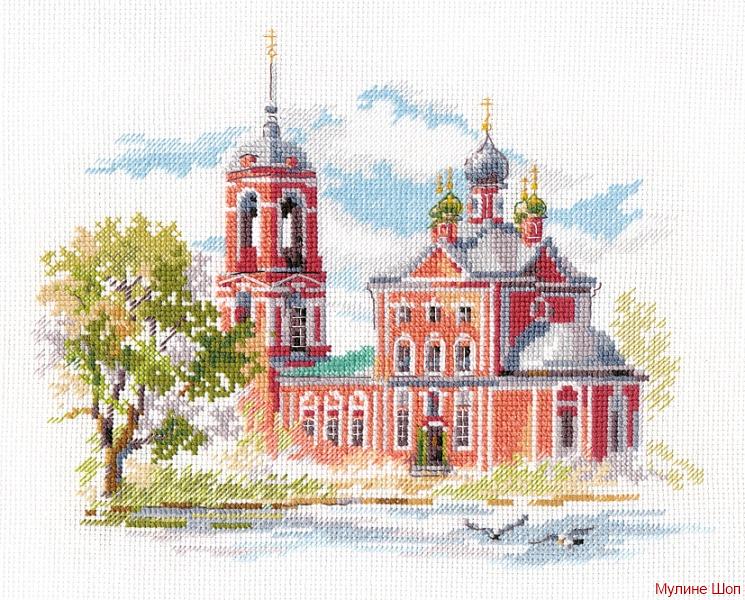 Набор для вышивания "Переславль-Залесский. Сорокосвятская церковь"