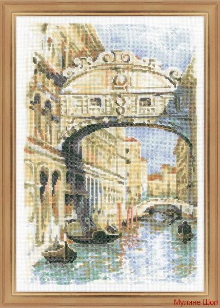 Набор для вышивания "Венеция. Мост вздохов"