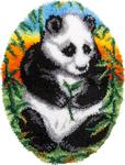 Набор для вышивания Коврик "Панда"