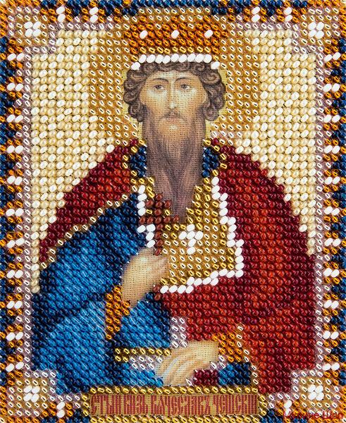 Набор для вышивания "Икона Святого мученика князя Чешского Вячеслава"