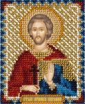 Набор для вышивания "Икона Святого мученика Евгения Севастийского"