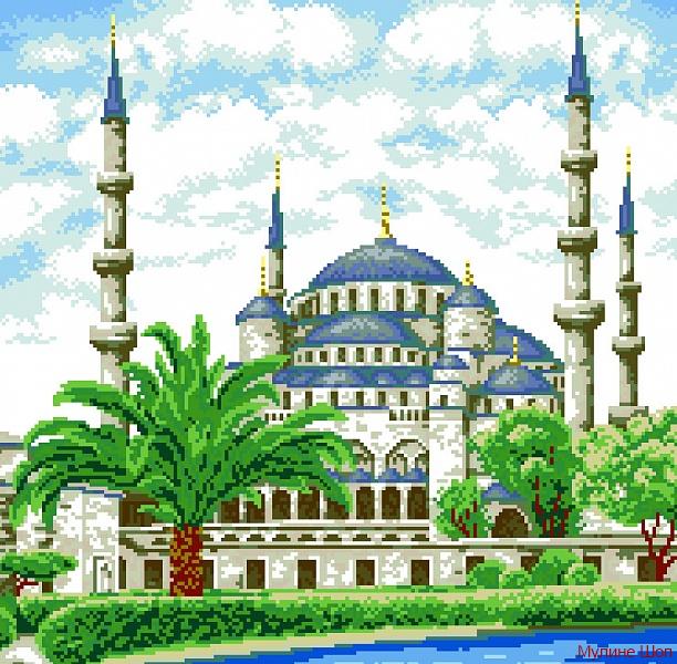 Алмазная мозаика "Мечеть"