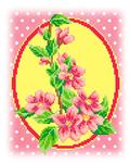 Набор для вышивания "Розовые цветы"