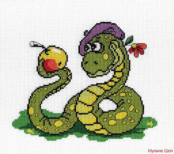 Набор для вышивания "Змей. Быть или не быть"