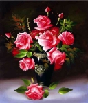 Набор для вышивания "Розы в вазе"