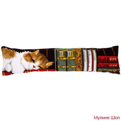 Набор для вышивания Подушка "Спящая кошка"