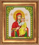 Ткань с рисунком "Пресвятая Богородица Смоленская"