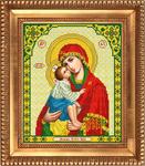 Ткань с рисунком "Пресвятая Богородица Донская"