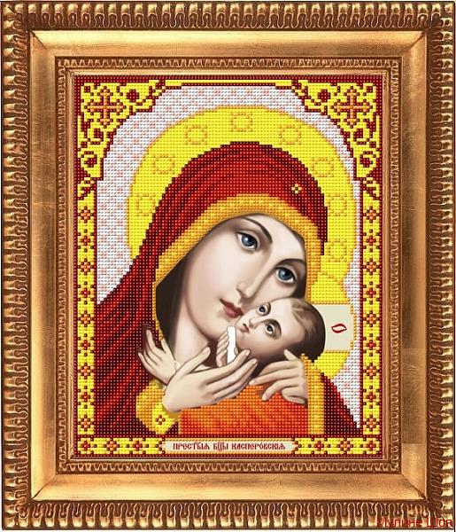 Ткань с рисунком "Пресвятая Богородица Касперовская"