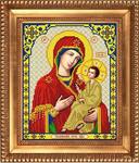 Ткань с рисунком "Пресвятая Богородица Тихвинская"