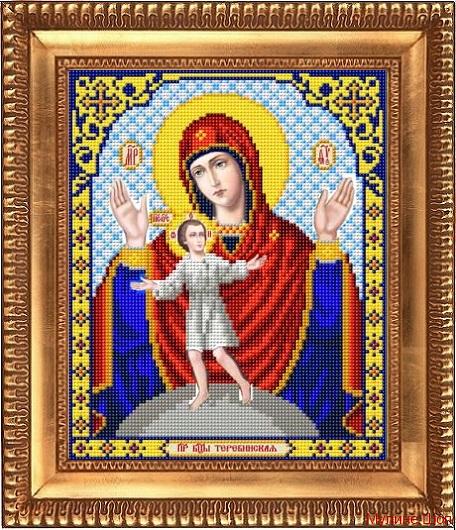 Ткань с рисунком "Теребинская Богородица"