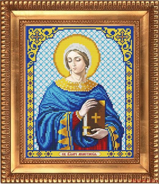 Ткань с рисунком "Святая Великомученица Анастасия"