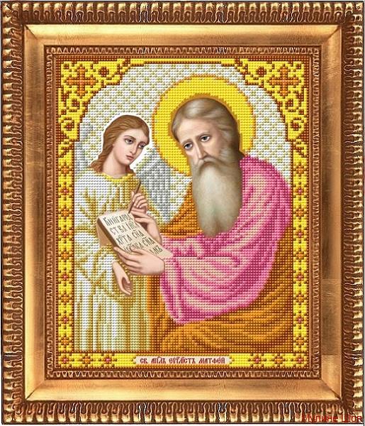 Ткань с рисунком "Святой Апостол Матфей"