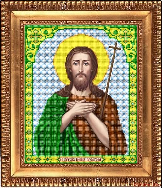 Ткань с рисунком "Святой Пророк Иоанн Предтеча"