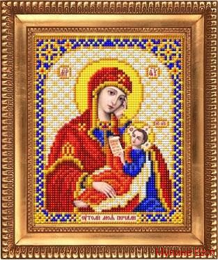 Ткань с рисунком "Пресвятая Богородица Утоли Мои Печали"