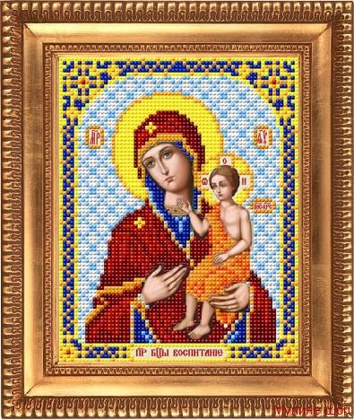 Ткань с рисунком "Пресвятая Богородица Воспитание"