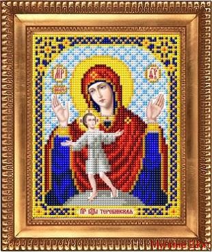 Ткань с рисунком "Пресвятая Богородица Теребинская"