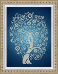 Ткань с рисунком "Дерево Изобилия"