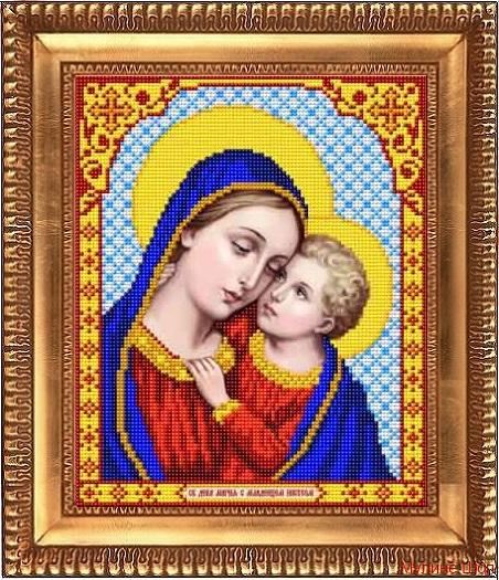 Ткань с рисунком "Дева Мария"
