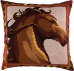 Набор для вышивания Подушка "Конь"