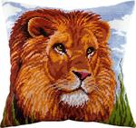 Набор для вышивания Подушка "Лев"