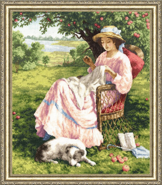 Набор для вышивания "Яблоневый сад"