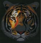 Набор для вышивания "Тигр в ночи"
