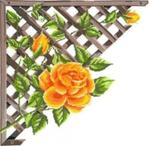 Набор для вышивания "Ветвистая желтая роза"