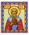 Ткань с рисунком Икона "Святой Анатолий Патриарх Константинопольский"