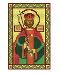 Ткань с рисунком Икона "Святой Равноапостольный Царь Константин"