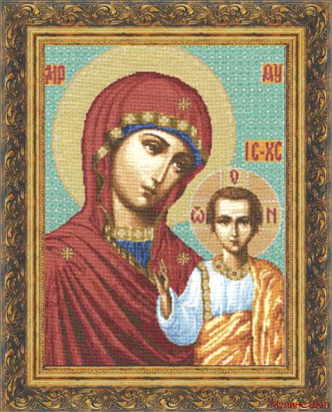 Набор для вышивания "Казанская икона Божьей Матери"