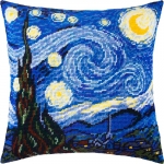Набор для вышивания Подушка "Звездная ночь"