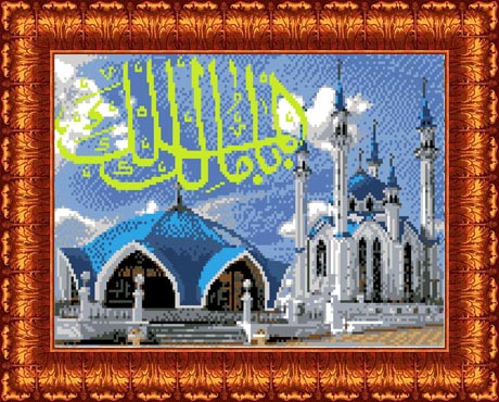 Канва с рисунком "Мечеть Кул Шариф"